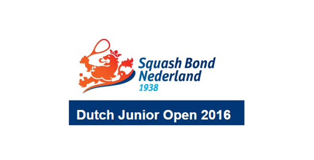 Dutch Junior Open 2016 Scottish Squash