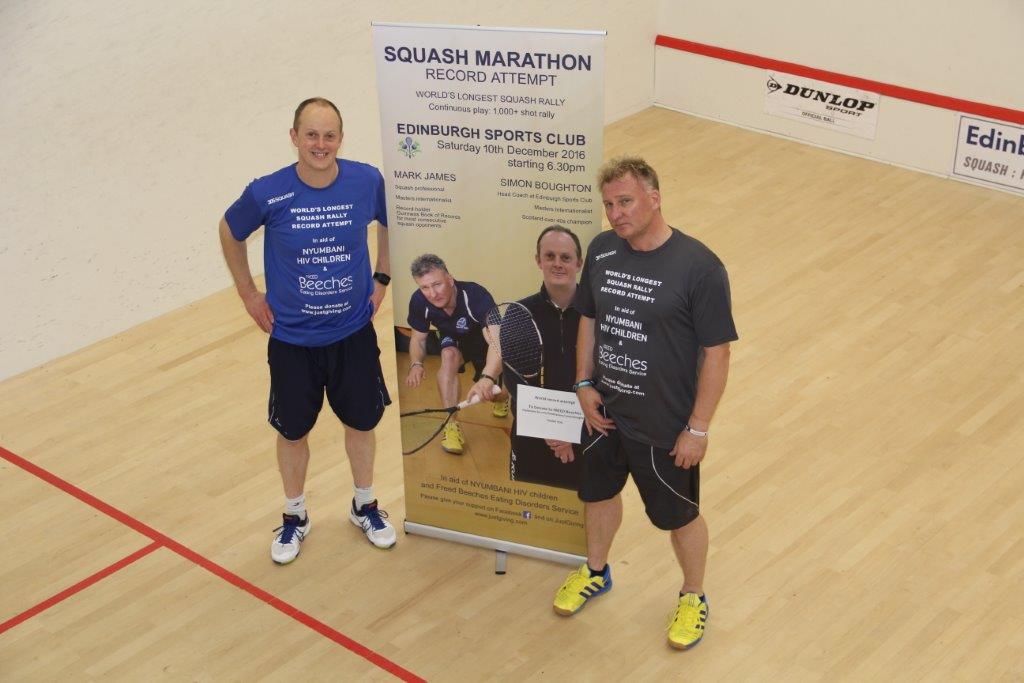 Squash Marathon Record Achieved World's Longest Squash Rally