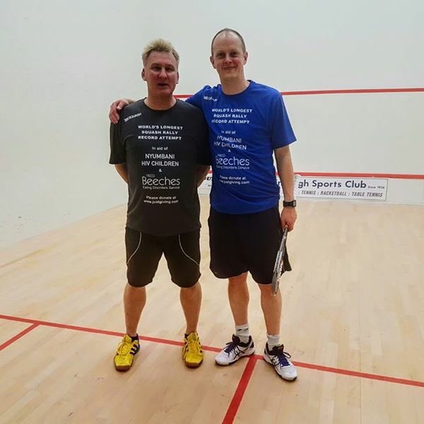 Squash Marathon Record Achieved World's Longest Squash Rally